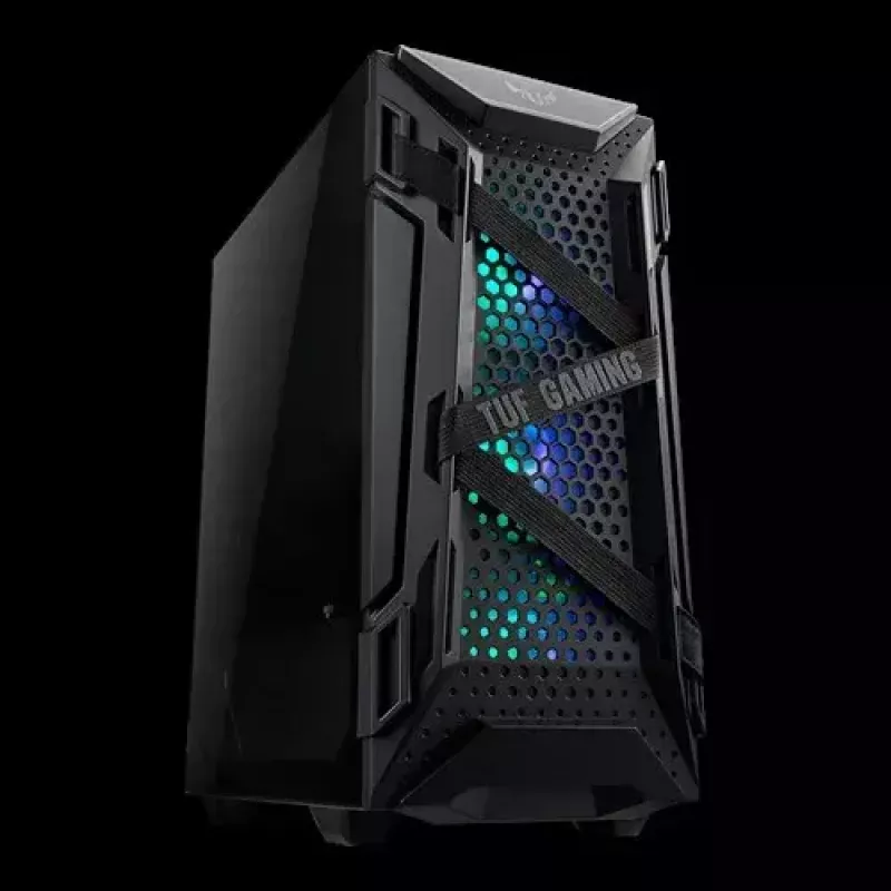 PC Case ASUS TUF GAMING CASE GT301 — Midi-Tower ATX, tempered glass, 3x120mm front fans, 1x120mm rear, supports ATX/Micro-ATX/Mini-ATX
