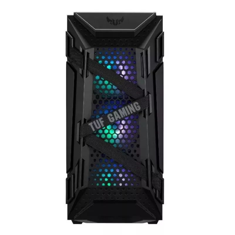PC Case ASUS TUF GAMING CASE GT301 — Midi-Tower ATX, tempered glass, 3x120mm front fans, 1x120mm rear, supports ATX/Micro-ATX/Mini-ATX