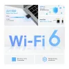 TP-Link Archer AX1800 Nano Wi-Fi 6 Wireless USB Adapter, Wireless, USB, WLAN, Wi-Fi 6 (802.11ax), 1800 Mbit/s, Black