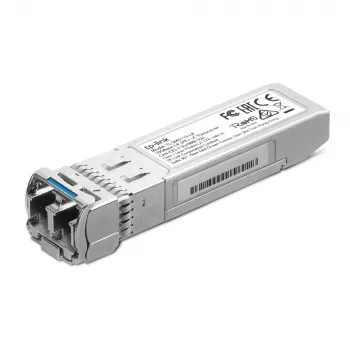TP-Link 10Gbase-LR SFP+ LC Transceiver, Fiber optic, 10000 Mbit/s, SFP+, LC, 9/125 µm, LR