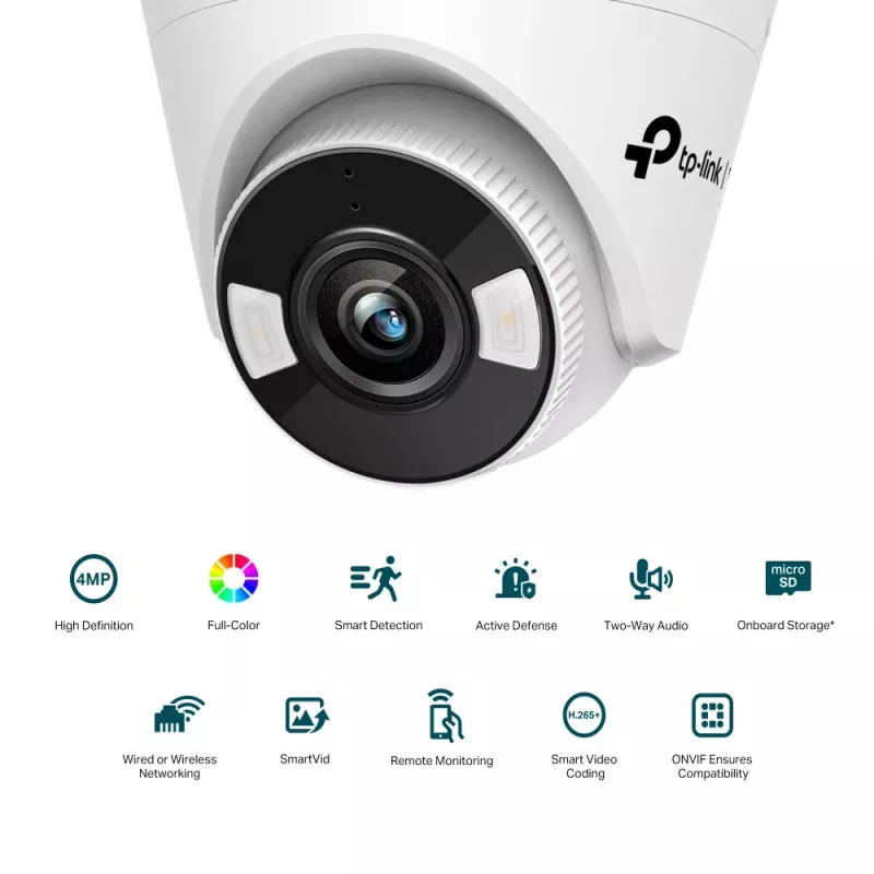 TP-Link VIGI C440(4mm) Turret IP security camera Indoor & outdoor 2560 x 1440 pixels Ceiling