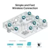 TP-Link VIGI C440(4mm) Turret IP security camera Indoor & outdoor 2560 x 1440 pixels Ceiling