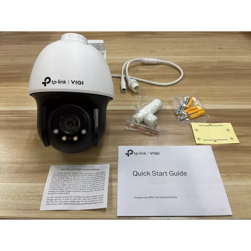 TP-Link VIGI 4MP Outdoor Full-Color Pan Tilt Network Camera