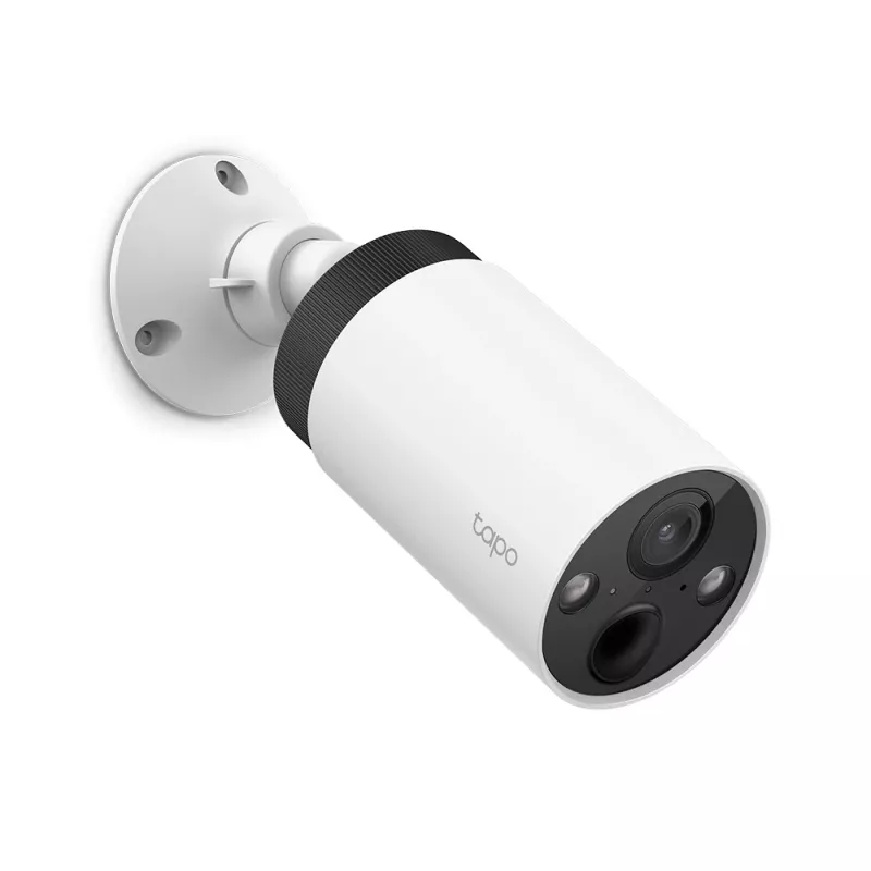 TP-Link Tapo Smart Wire-Free Security Camera, IP security camera, Indoor & outdoor, Wireless, Wall/Pole, White, Turret