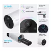 TP-Link Tapo Smart Wire-Free Security Camera, IP security camera, Indoor & outdoor, Wireless, Wall/Pole, White, Turret
