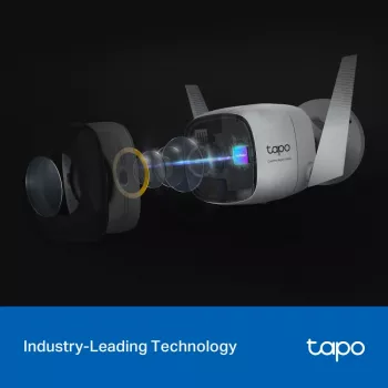 TP-Link Tapo Outdoor Security Wi-Fi Camera, IP security camera, Indoor & outdoor, Wireless, CE, FCC, RoHS, RCM, Wall, White
