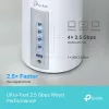 TP-Link BE9300 Whole Home Mesh Wi-Fi 7 Unit (Tri-Band), White, Internal, Mesh system, Tri-band (2.4 GHz / 5 GHz / 6 GHz), Wi-Fi 7 (802.11be), 11000 Mbit/s