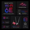 TP-Link AXE5400 Wi-Fi 6E Bluetooth 5.2 PCIe Adapter, Internal, Wireless, PCI Express, WLAN / Bluetooth, 5400 Mbit/s, Black, Red