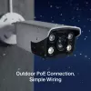 TP-Link VIGI 4MP Outdoor Full-Color Bullet Network Camera, IP security camera, Outdoor, Wired, Ceiling/Wall/Pole, Black, White, Bullet