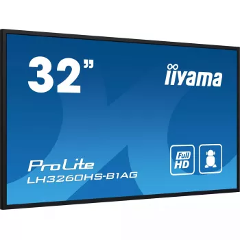 iiyama LH3260HS-B1AG Signage Display Digital A-board 80 cm (31.5 inch) LED Wi-Fi 500 cd/m² Full HD Black Built-in processor Android 11 24/7