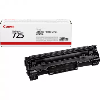 Canon 725 Toner Cartridge, 1600 pages, Black, 1 pc(s)