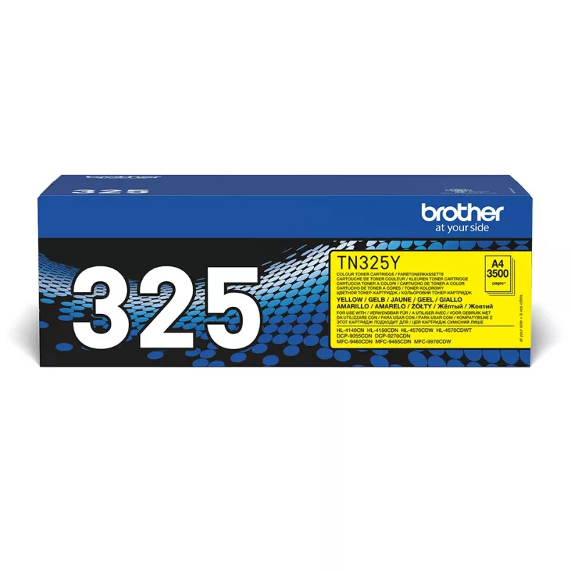 Toner cartridge Brother TN-325Y 2500 pages Yellow