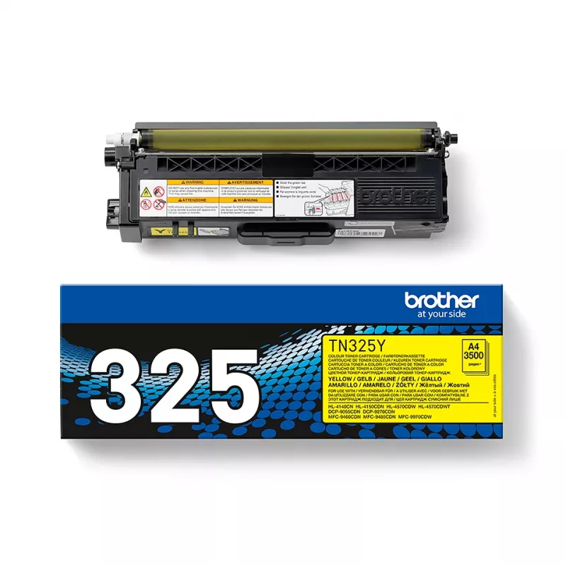 Toner cartridge Brother TN-325Y 2500 pages Yellow