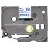 Laminated tape Brother TZe223 9mm Blue on White