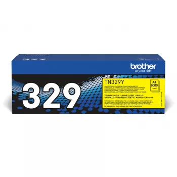 Toner Brother Cartridge TN-329 TN329 Yellow 3000 pages