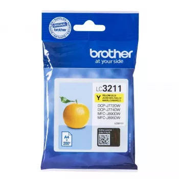 Brother LC3211Y ink cartridge 1 pc(s) Original Standard Yield Yellow