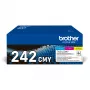 Brother TN-242CMY toner cartridge 1 pc(s) Original Cyan, Magenta, Yellow