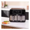 Kenwood HFM20.000MB fryer Double 8 L Stand-alone 1700 W Hot air fryer Black