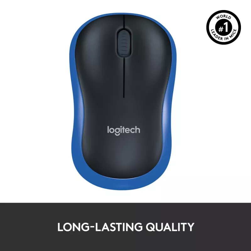 LOGITECH Wireless Mouse M185 Blue