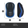 LOGITECH Wireless Mouse M185 Blue