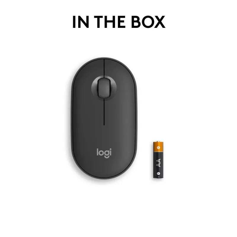 Mouse Logitech M350S Black USB Optical Wireless