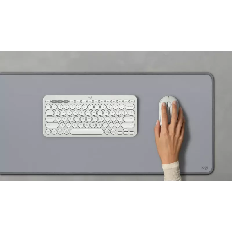 Mouse Logitech M350S White USB Optical Wireless
