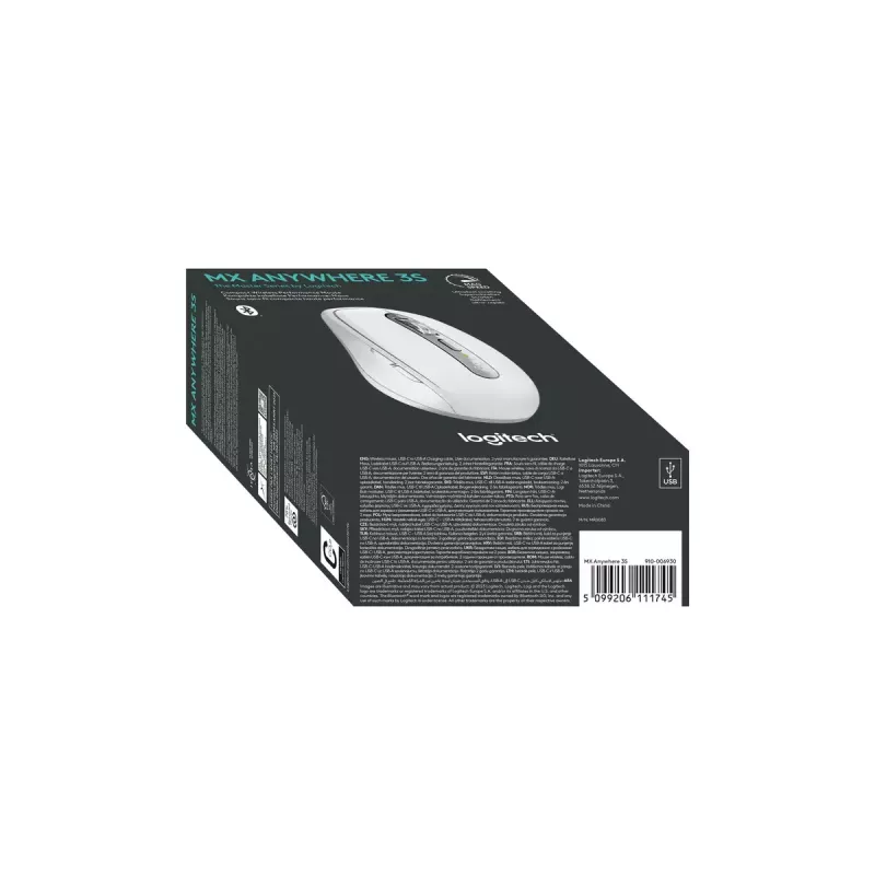Mouse Logitech MX Anywhere 3S RF Wireless + Bluetooth