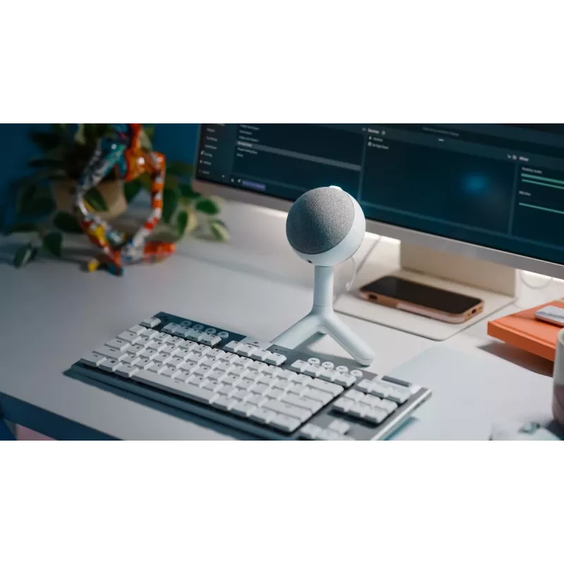 LOGITECH Yeti Orb - USB - Microphone - White