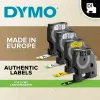 DYMO Authentic D1 Labels | Black Print on Blue Tape | 12 mm x 7 m | Self-Adhesive Labels for LabelManager Label Makers | Made in Europe