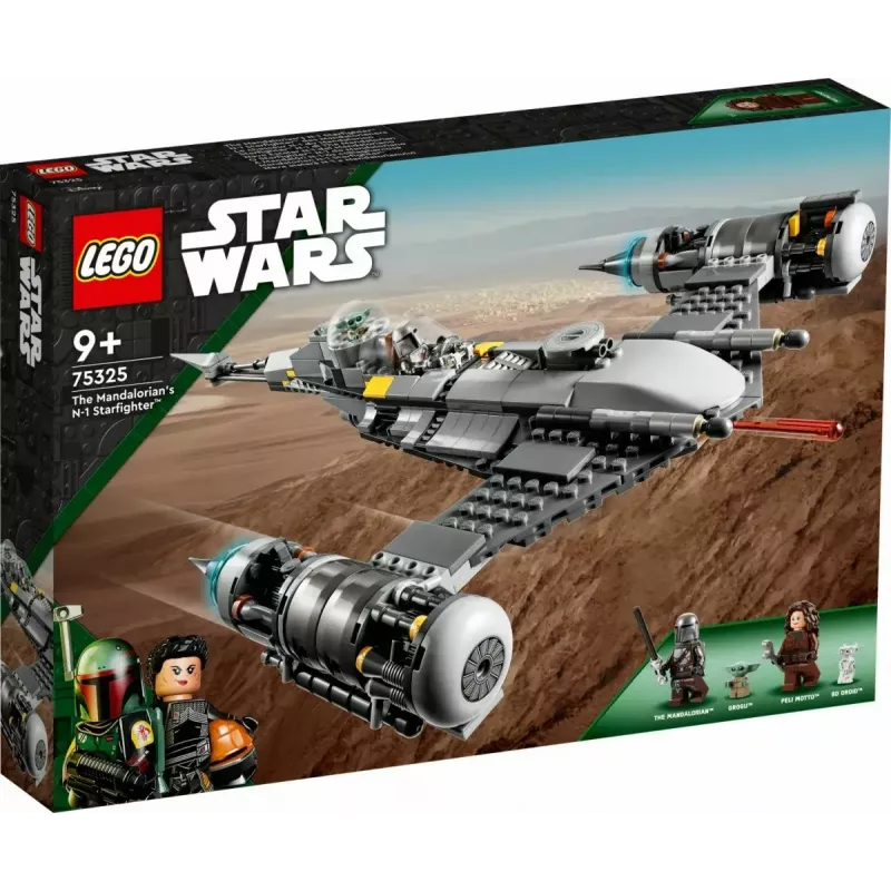 Construction toy LEGO Star Wars N-1 Starfighter with The Child (Baby Yoda) figure 75325