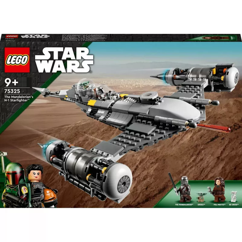 Construction toy LEGO Star Wars N-1 Starfighter with The Child (Baby Yoda) figure 75325
