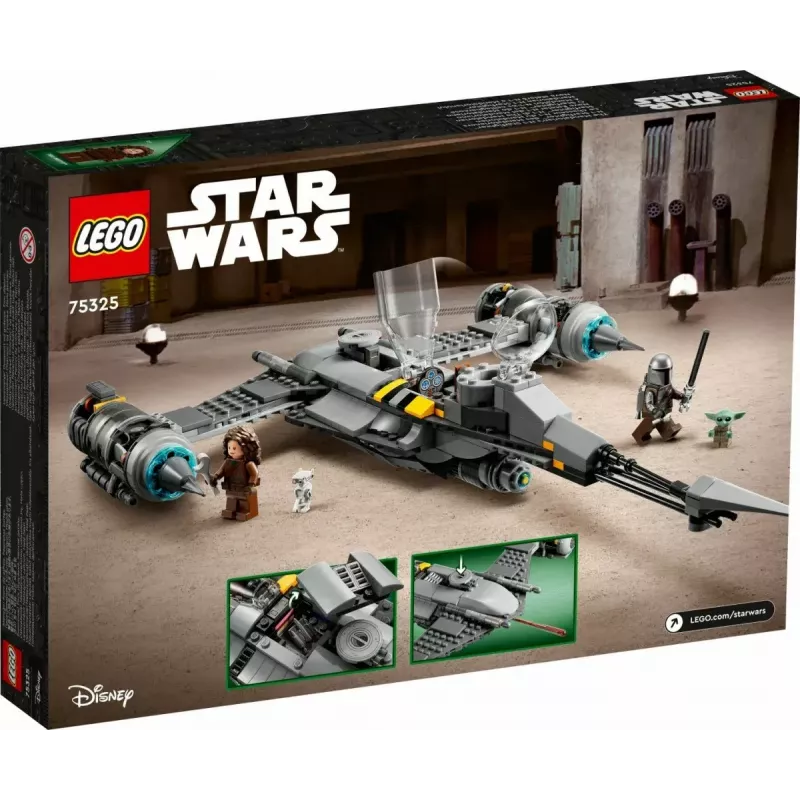 Construction toy LEGO Star Wars N-1 Starfighter with The Child (Baby Yoda) figure 75325