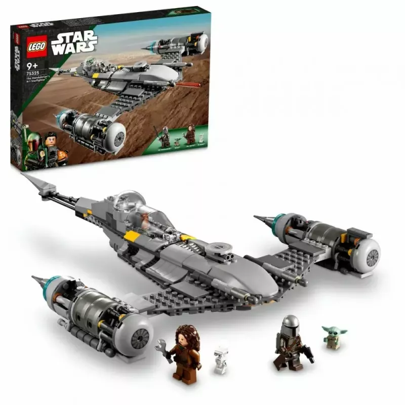 Construction toy LEGO Star Wars N-1 Starfighter with The Child (Baby Yoda) figure 75325