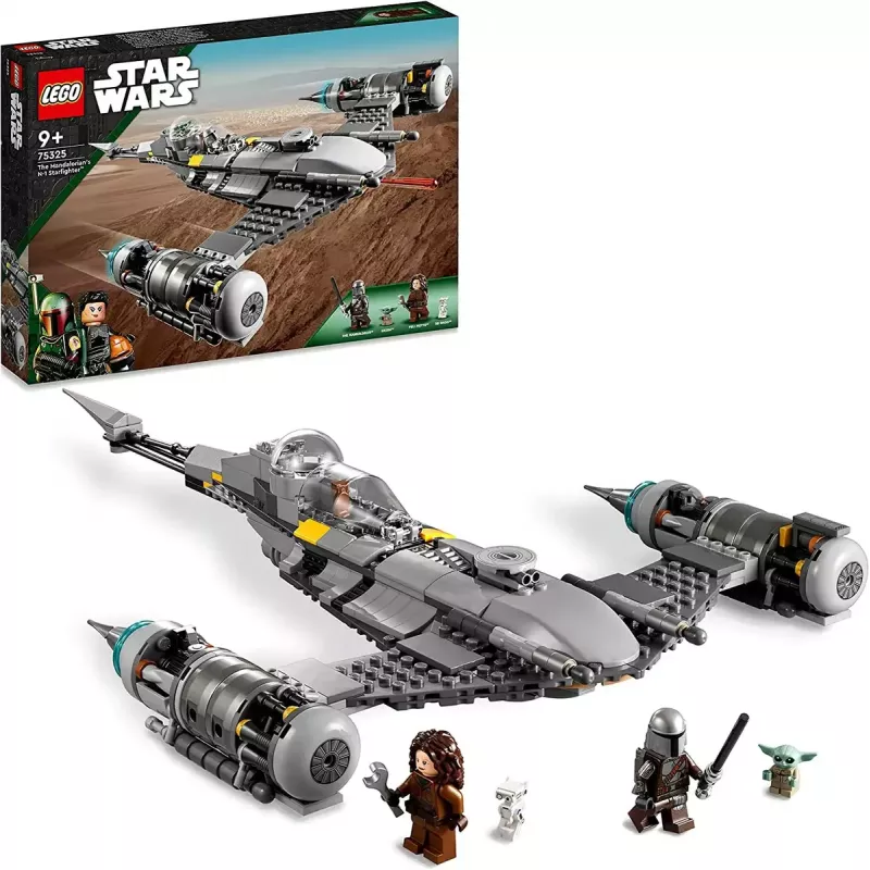 Construction toy LEGO Star Wars N-1 Starfighter with The Child (Baby Yoda) figure 75325