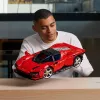 LEGO Technic construction set Ferrari Daytona SP3 1:8 scale, 3 778 pieces, red, 6.99 kg