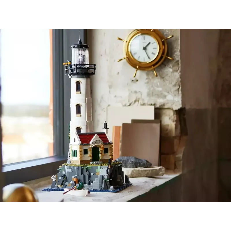 LEGO Ideas Motorized Lighthouse 21335 — 2,065 pieces, motorized rotating light, 18+
