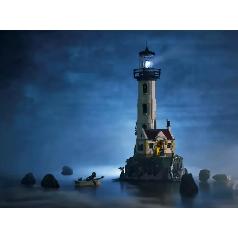 LEGO Ideas Motorized Lighthouse 21335 — 2,065 pieces, motorized rotating light, 18+