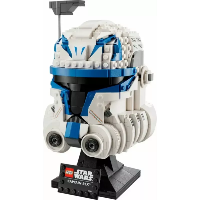 Buildable display helmet LEGO Star Wars Captain Rex 75349 — 854 pieces, adult collectible (18+)