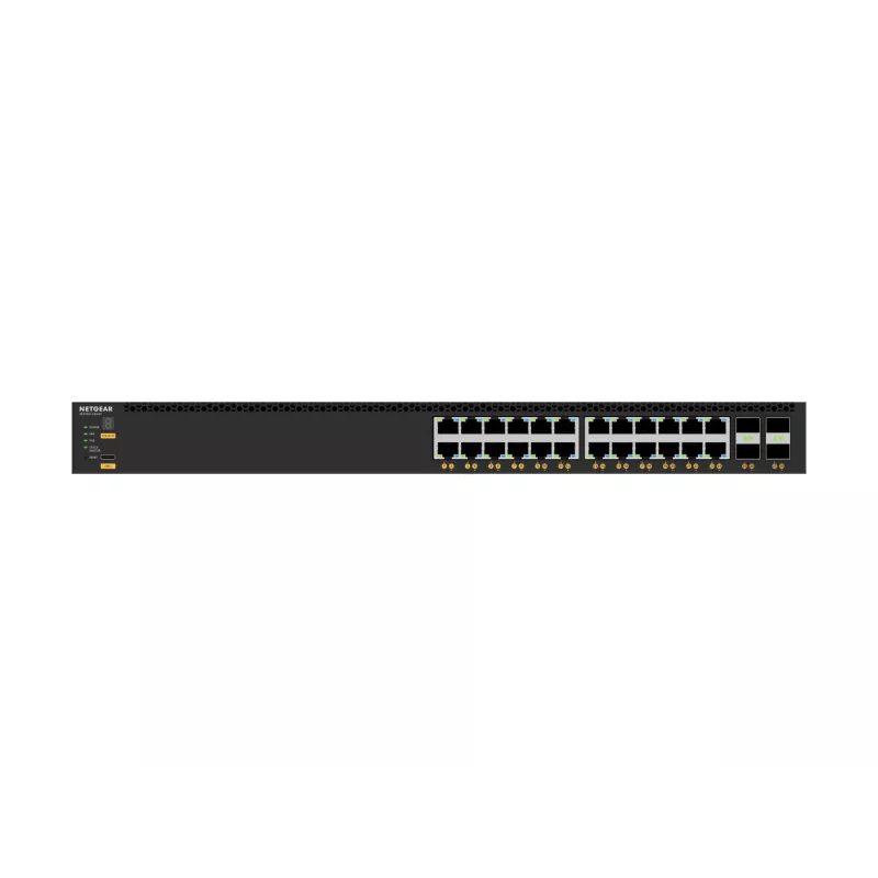 NETGEAR M4350-24X4V Managed L3 10G Ethernet (100/1000/10000) Power over Ethernet (PoE) 1U Black