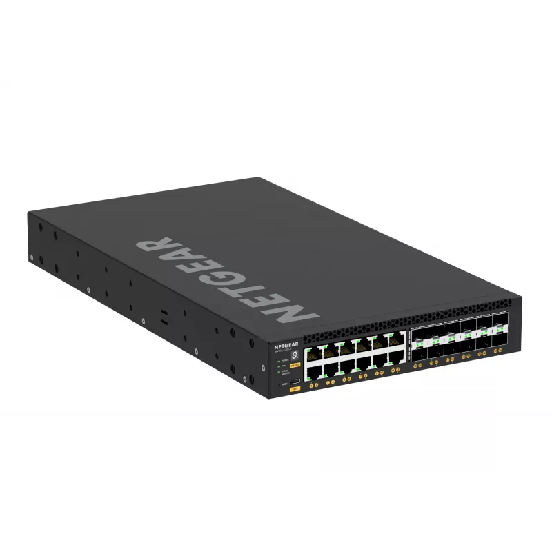 NETGEAR M4350-12X12F Managed L3 10G Ethernet (100/1000/10000) 1U Black