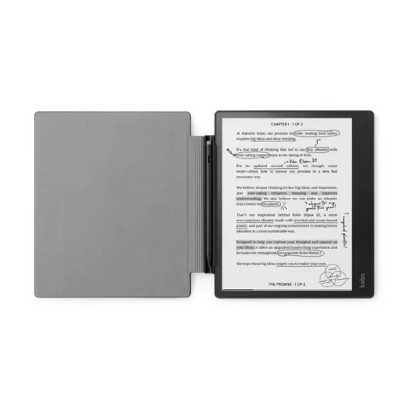 Flip case Kobo N605-AC-BK-E-PU Black 10.3 inch