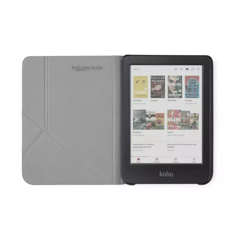 Folio Case Rakuten Kobo SleepCover 15.2 cm Black