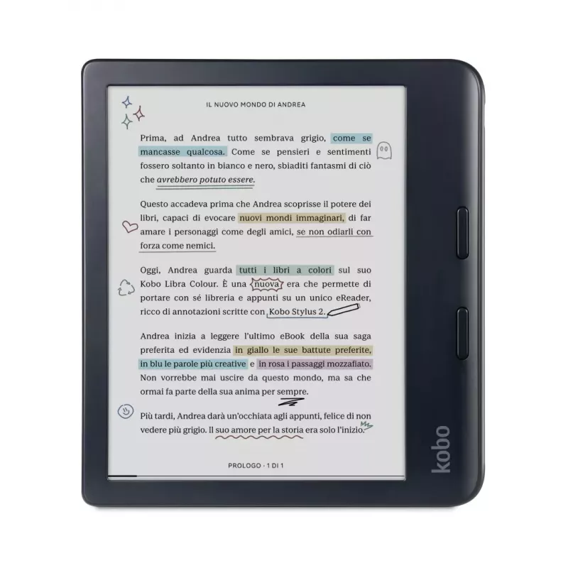 e-book reader Kobo N428-KU-BK-K-BU 32 GB Wi-Fi 7 inch E Ink Kaleido