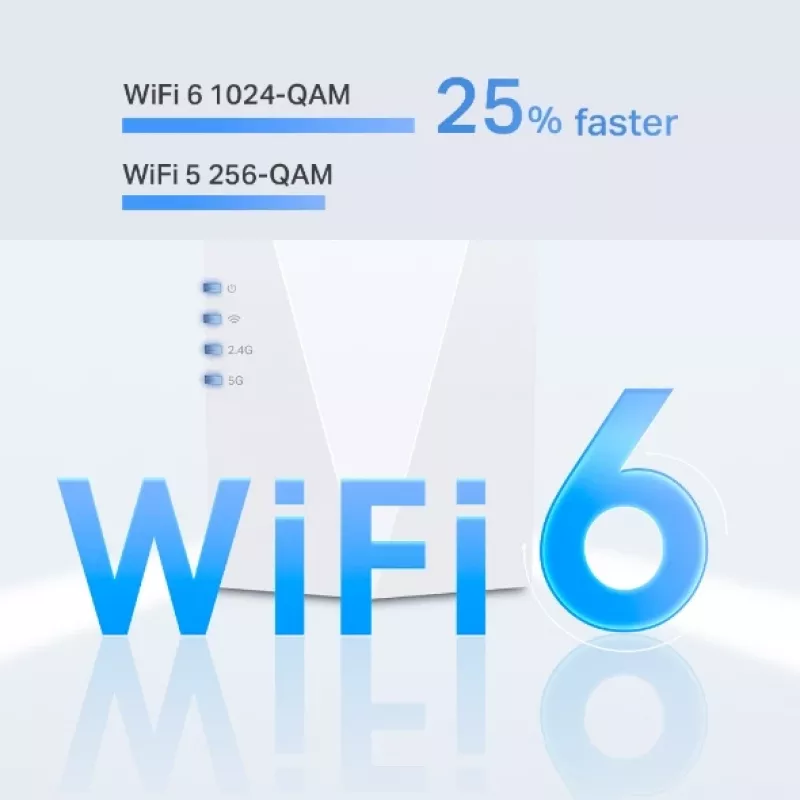 Network transmitter & receiver TP-Link AX1800 Wi-Fi 6