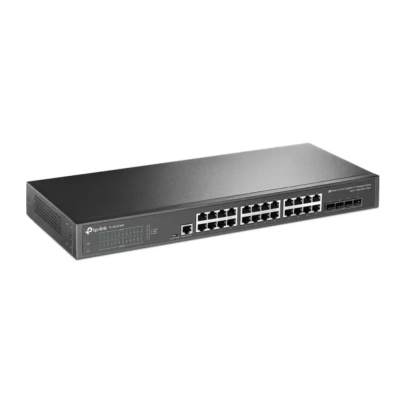 TP-Link Omada 24-Port Gigabit L2+ Managed Switch with 4 10GE SFP+ Slots