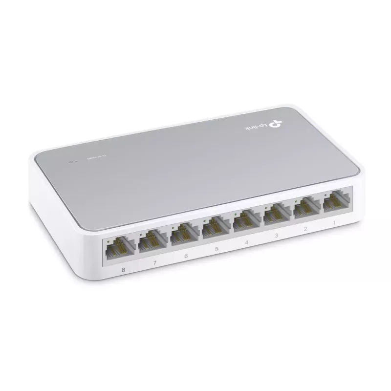 TP-Link TL-SF1008D Unmanaged Fast Ethernet (10/100) White