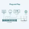Managed Switch TP-Link TL-SG108E 8-Port Gigabit Easy Smart Switch