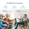Network Repeater TP-Link AX1800 WiFi 6 Extender RE605X