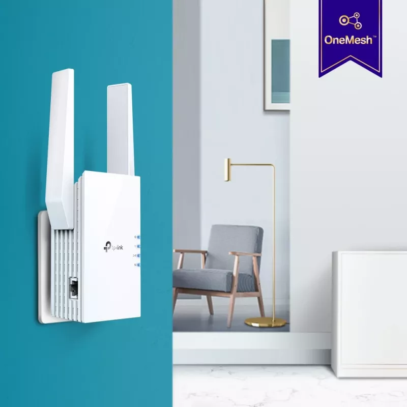Network Repeater TP-Link AX1800 WiFi 6 Extender RE605X