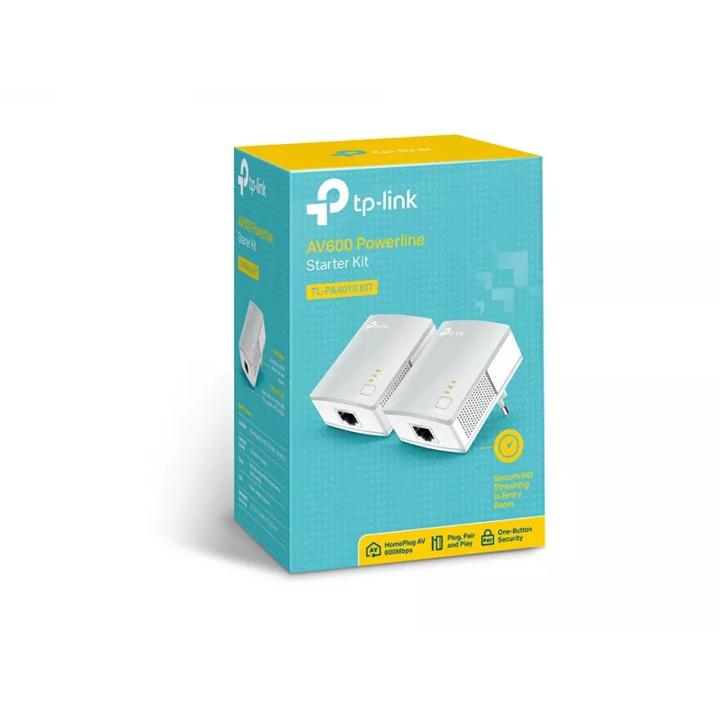 TP-Link TL-PA4010KIT 600 Mbit/s Ethernet LAN White 2 pc(s)